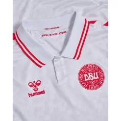 Hummel Denmark Away 2024 Regular Fit Shirt in White