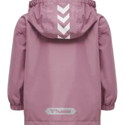 Hummel Reva Hooded Rain Jacket in Blue