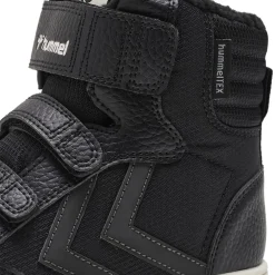 Hummel Stadil Tex Hi Top Hiking Sneakers in Black