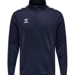 Hummel Zip Neck Athletic Sweatshirt in Blue