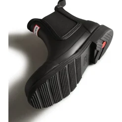 Hunter Comando Chelsea Boots in Black