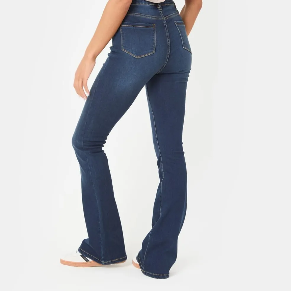 I Saw It First Flare Jean Ld54 in Blue