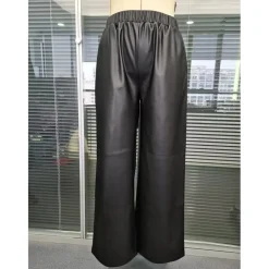 I Saw It First Pu Trousers Ld54 in Black