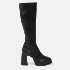 I Saw It First Saw It First Knee High Boots Woman in Black
