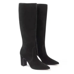 I Saw It First Saw It First Knee High Boots Woman in Black