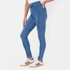 I Saw It First Waisted Skinny Jean in Blue