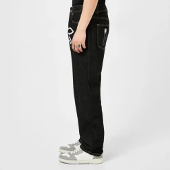 Icecream Running Dog Denim Jeans in Black