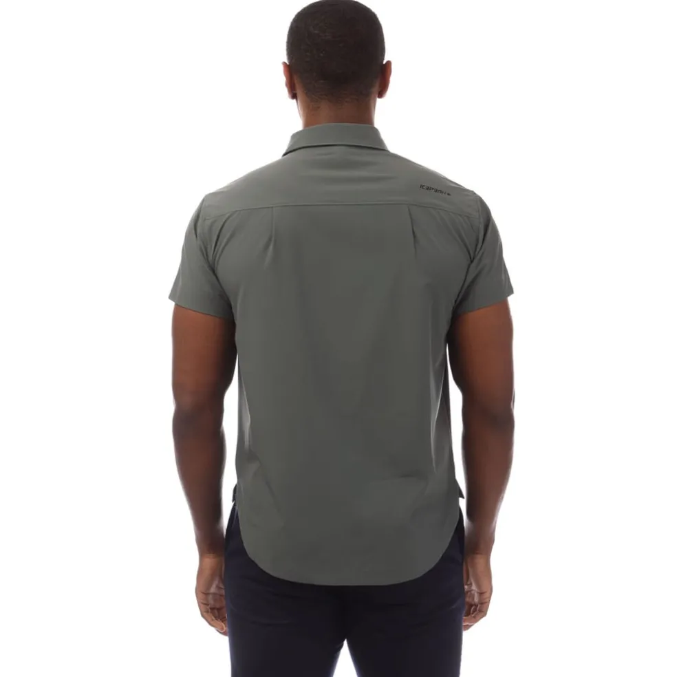 Icepeak Brewster Short Sleeve Shirt in Green