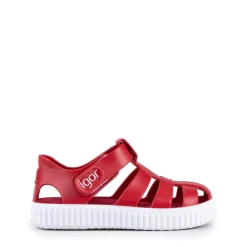 Igor Gladiator Jelly Sandal in Red