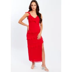 Influence Cami Maxi Drs in Red