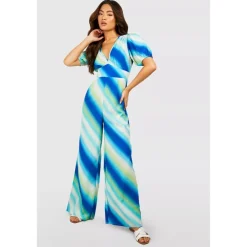 Influence Comfort Jmpsuit in Blue