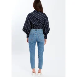 Influence Tie FronT-Shirt in Blue