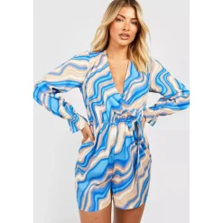 Influence Wrp Ls Plyst in Blue