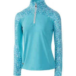 Island Green Golf Printed Top Layer Ladies in Green