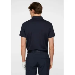 J Lindeberg Golf Bridge Regular Fit Polo Shirt in Blue