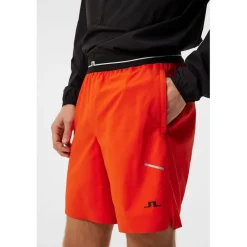 J Lindeberg Novo Athletic Shorts in Orange
