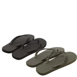 Jack and Jones 2 Pack Basic EVA Flip Flops in Black