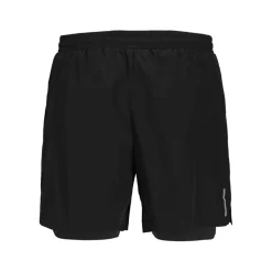 Jack and Jones Cnz 2in1 Shorts in Black