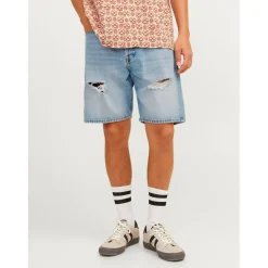 Jack and Jones Denim Casual Shorts in Blue