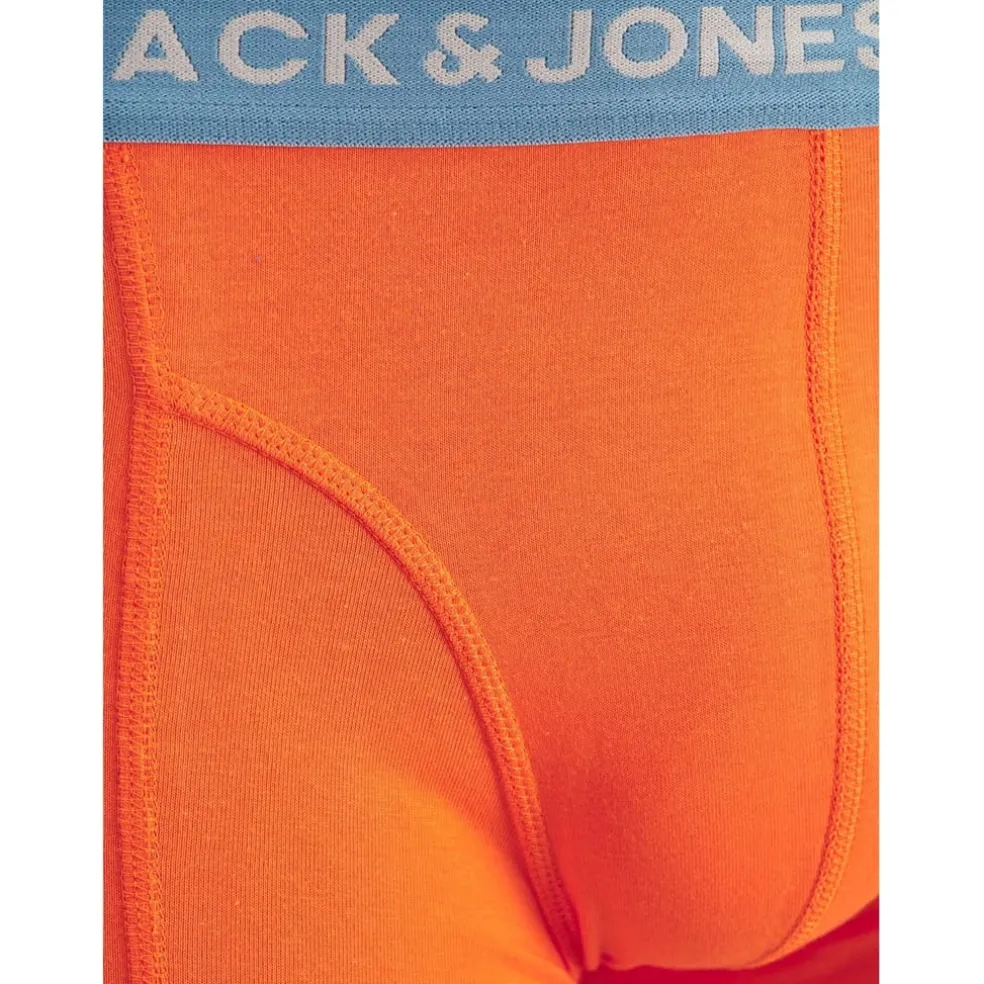 Jack and Jones Dragn Trunk 3pk in Multi