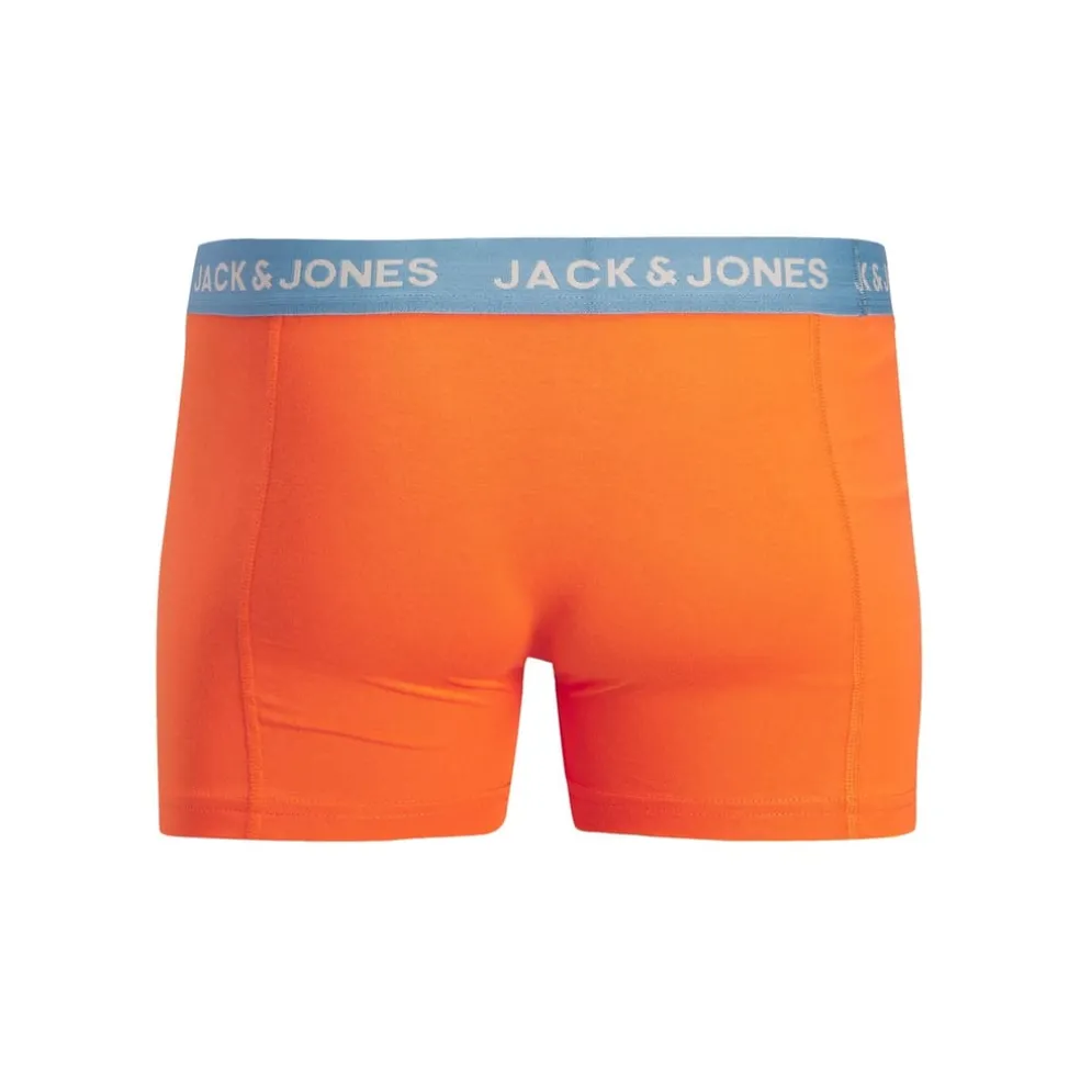 Jack and Jones Dragn Trunk 3pk in Multi