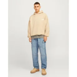 Jack and Jones Eddie Wide Leg Jeans in Blue