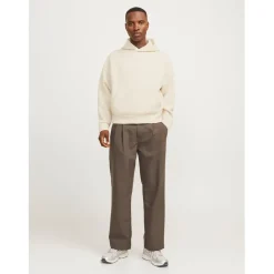 Jack and Jones Kinetic Hoody in Beige