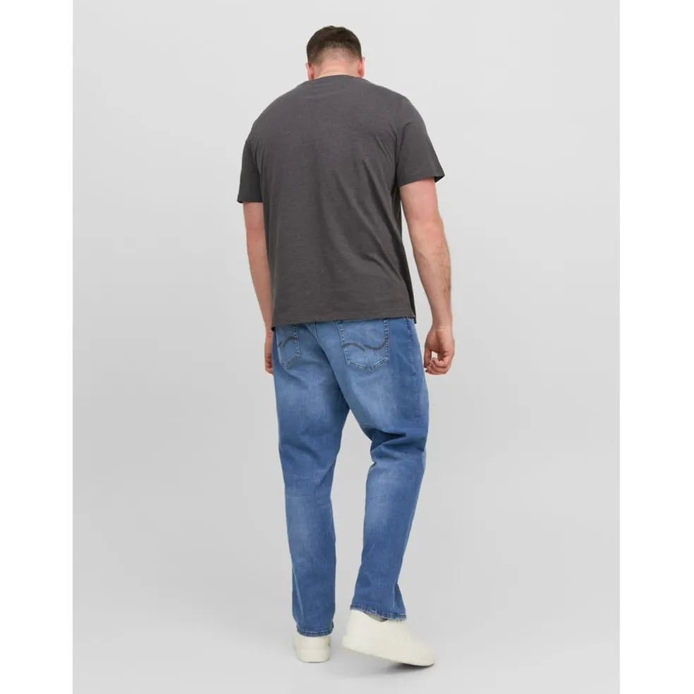 Jack and Jones Mens Mike 223 Jeans Plus Size in Blue