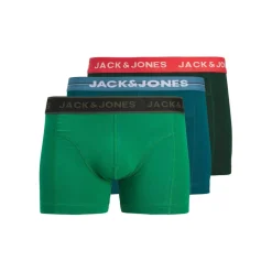 Jack and Jones Plan Trunks 3pk in Multi