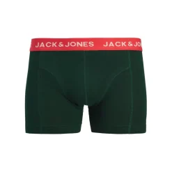 Jack and Jones Plan Trunks 3pk in Multi