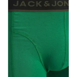 Jack and Jones Plan Trunks 3pk in Multi