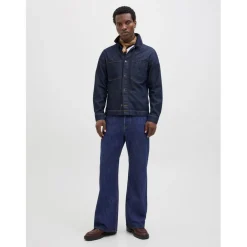 Jack and Jones Wide Leg Regular Fit Jeans in Blue