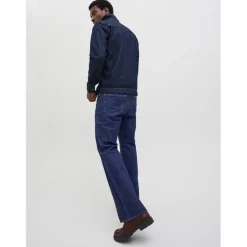 Jack and Jones Wide Leg Regular Fit Jeans in Blue