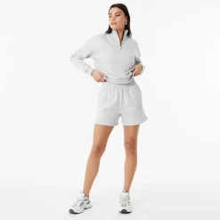 Jack Wills Astbury Boyfriend Shorts in Grey