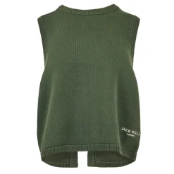 Jack Wills Back Vest in Green