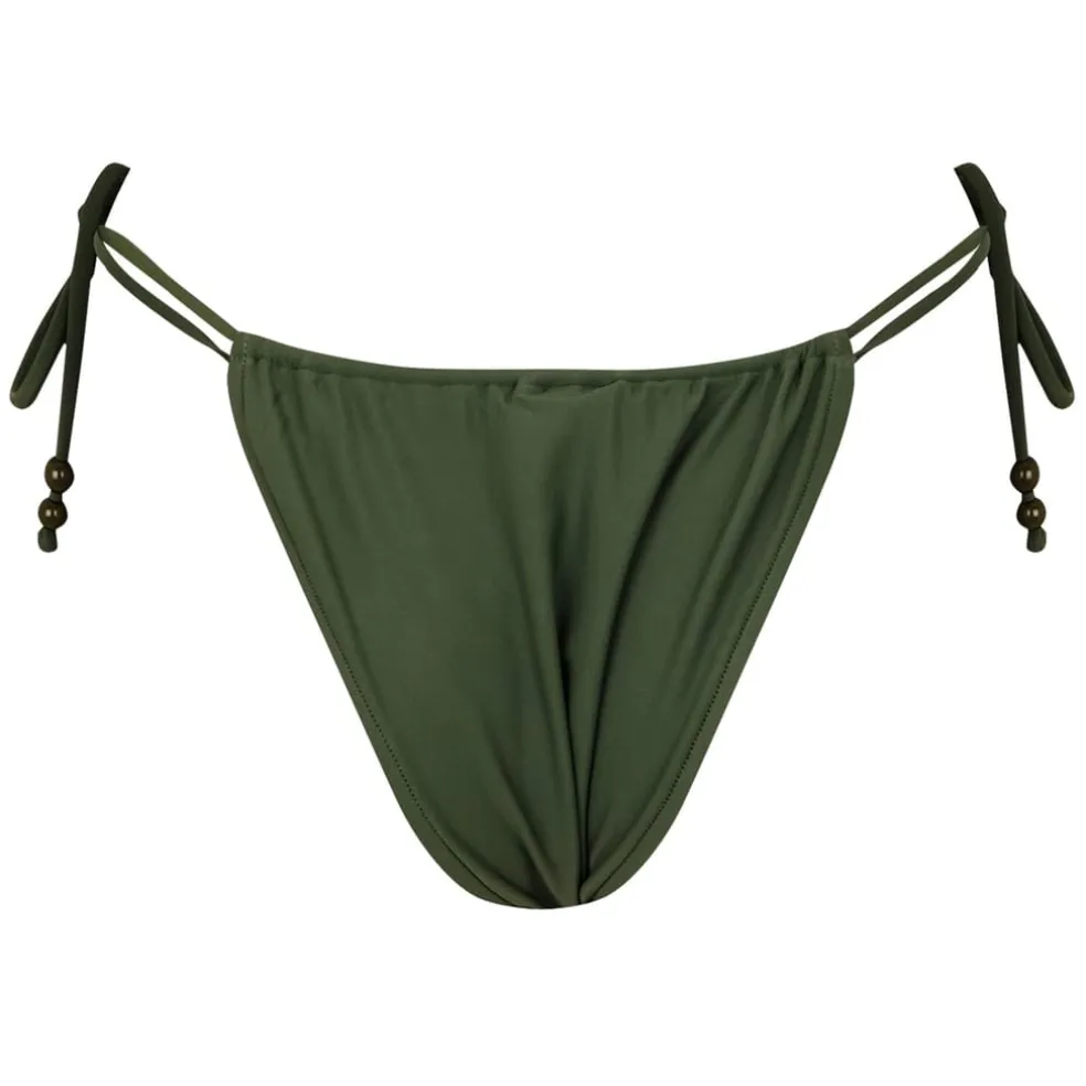 Jack Wills Bead Ruch Bikbtm in Green