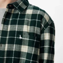 Jack Wills Check Shirt in Green