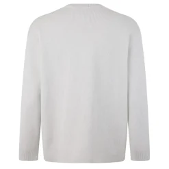 Jack Wills Crew Neck Logo Regular Fit Sweater in Beige