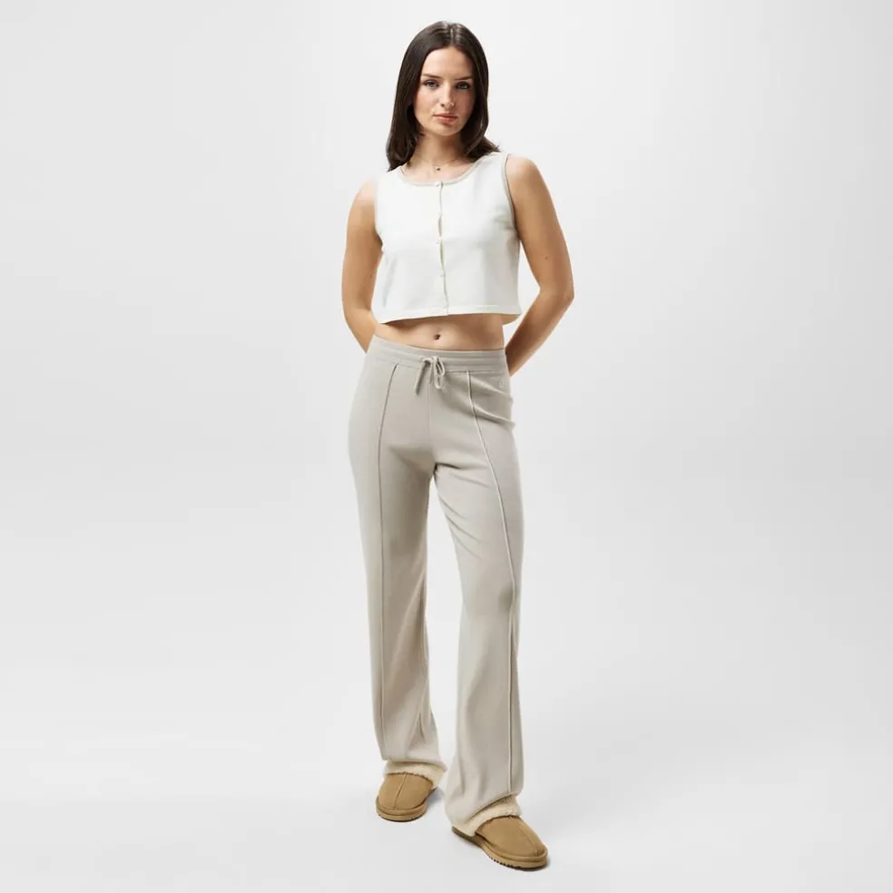 Jack Wills Cropped Scoop Neck Regular Fit Tank in White