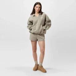 Jack Wills Fleece Shorts in Brown