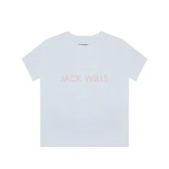 Jack Wills Forstal Regular Fit Crew Neck T-Shirt in White