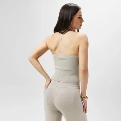 Jack Wills Front Bandeau in Neutral