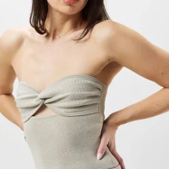 Jack Wills Front Bandeau in Neutral