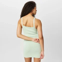 Jack Wills Front Mini Dress in Green