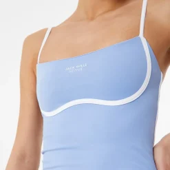 Jack Wills 2in1 Active Vest in Blue