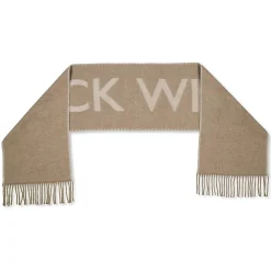 Jack Wills Intarsia Scarf in Neutral