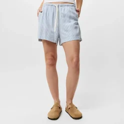 Jack Wills Linen Shorts in Blue