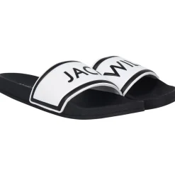 Jack Wills Logo Sliders in Black