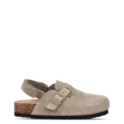 Jack Wills Mule Slides Flatform Sandals in Beige