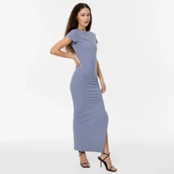 Jack Wills Open Back Maxi Dress in Blue